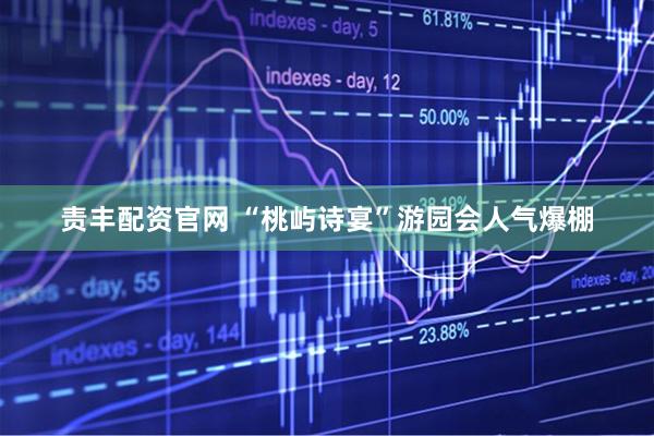 责丰配资官网 “桃屿诗宴”游园会人气爆棚